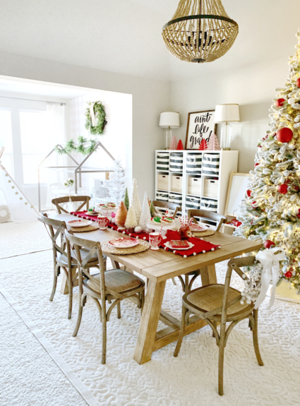 A Festive Holiday Playroom