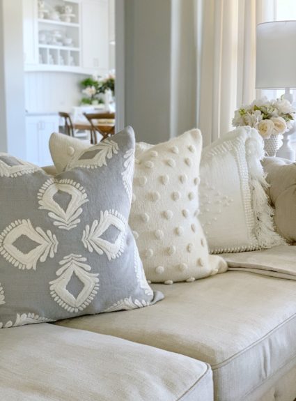 Changing it up with new Pillows: The Serena & Lily Sale